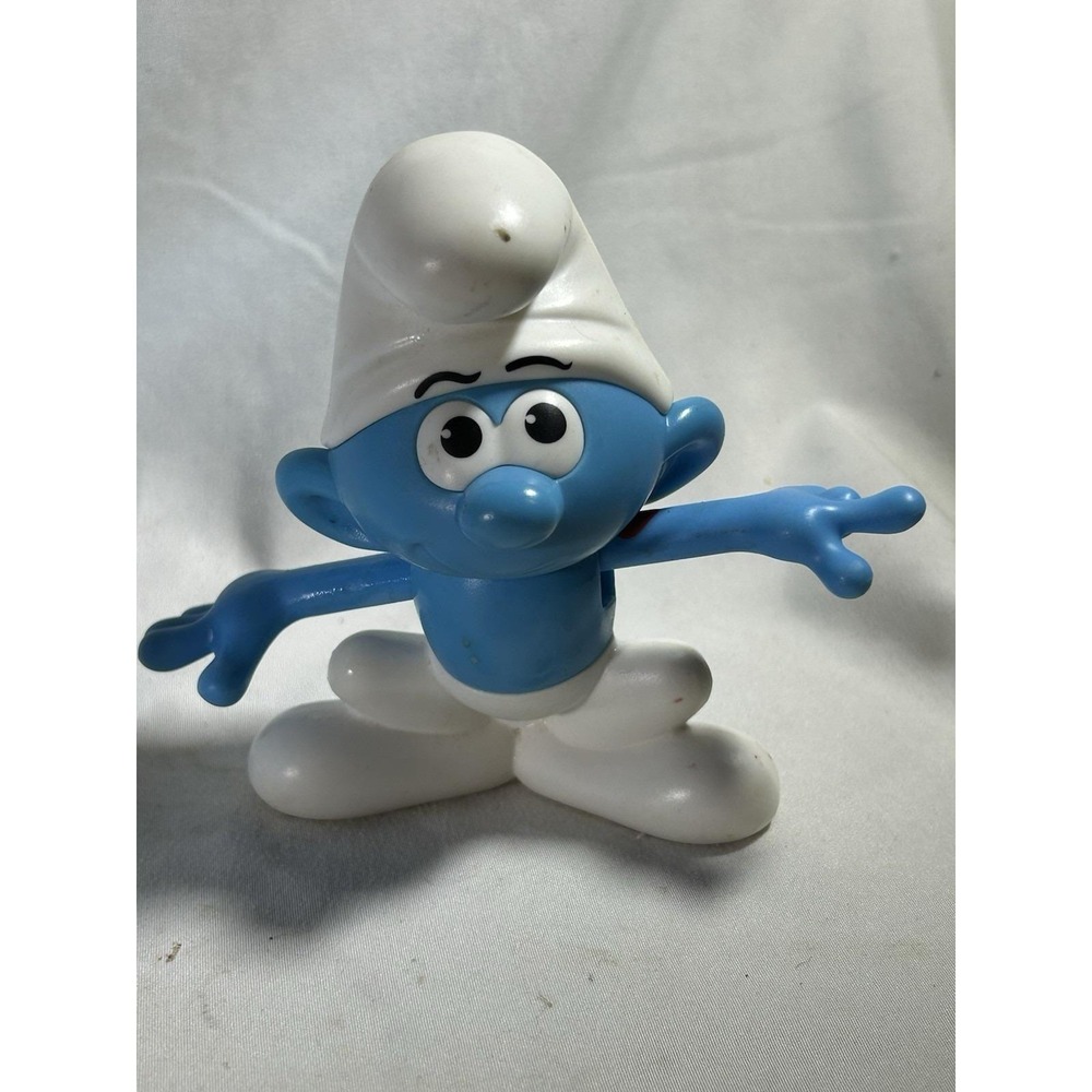 Vintage 2016  Burger King Smurf Toy Kid Meal Surf Surfing Collectible